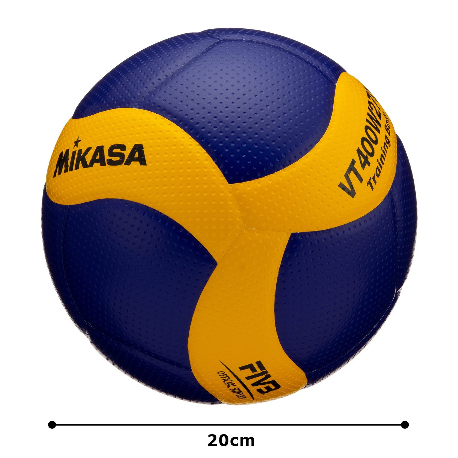 特価商品 ミカサ(MIKASA) トレーニング用メディシンバレーボール 4号270g(一般・大学・高校生・中学生用) 青/黄 VT400W270 推奨内圧0.3(kgf/?) (× 2)