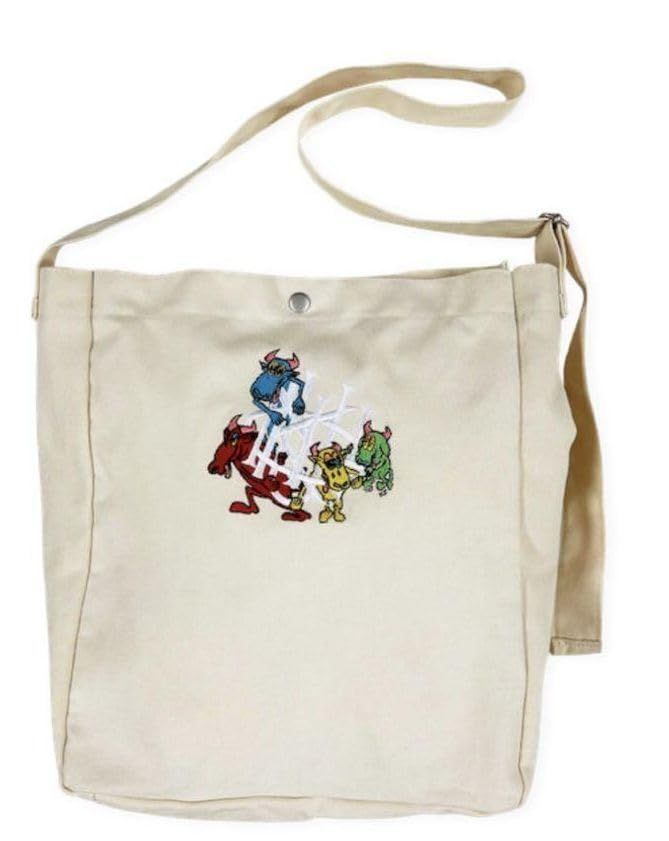 キングヌー 2024 THE GREATEST UNKNOWN グッズ GNU FRIENDS BAG バッグ ショルダーバック ナチュラル サコッシュ