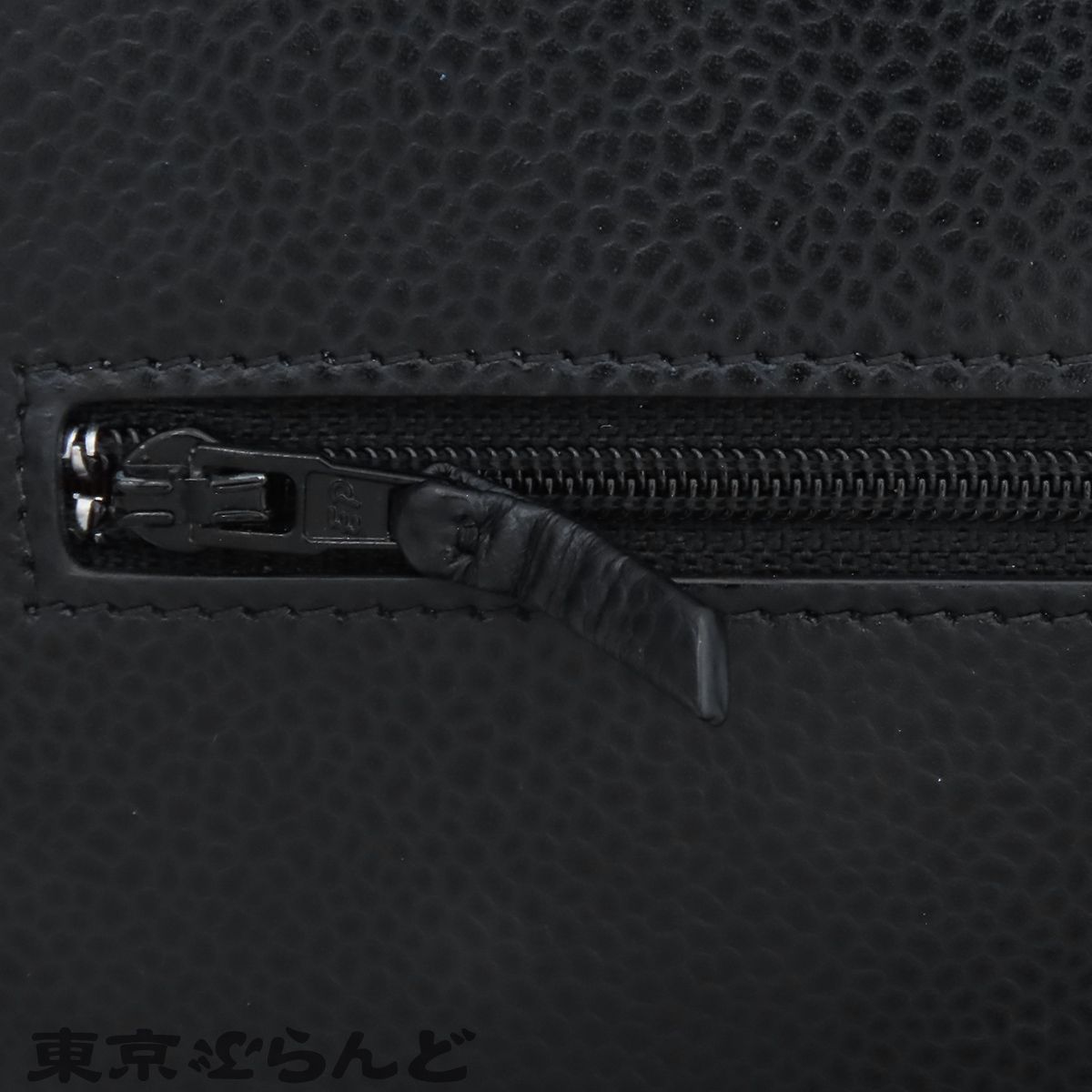 シャネル CHANEL ショルダーバッグ A33814 ブラック ゴールド金具 キャビアスキン マトラッセ 長財布 ポシェット 22番台 チェーンウォレット レディース 241001033419