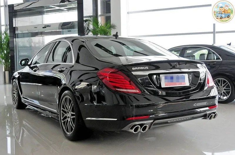 メルセデス W222 スポイラー Sクラス S63 ABS素材 リアトランクスポイラーリップウィング S300 S350 S400 S500 S550 S63 4ドアセダン 2014-