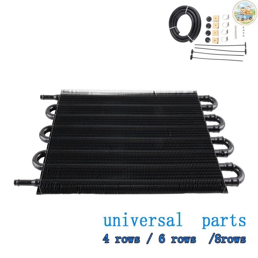 4列 6列 8列 オイルクーラーキット オイルラジエーター カー トランスミッション - マニュアル ラジエーター コンバーター部品 8,480円