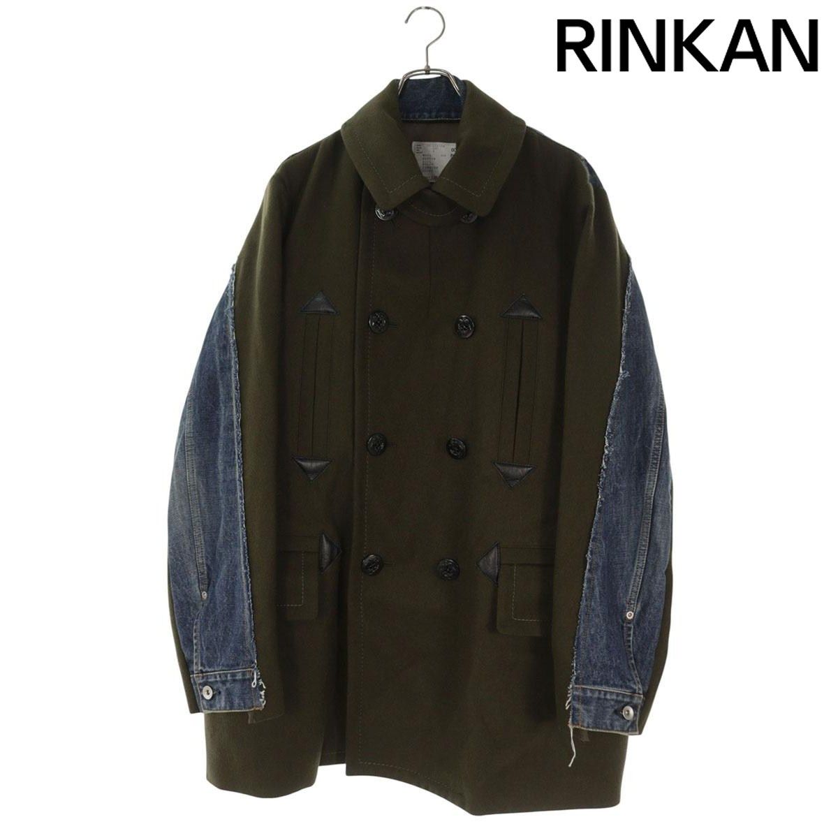 サカイ 20AW 20-02378M デニムジャケットドッキングコート メンズ 3