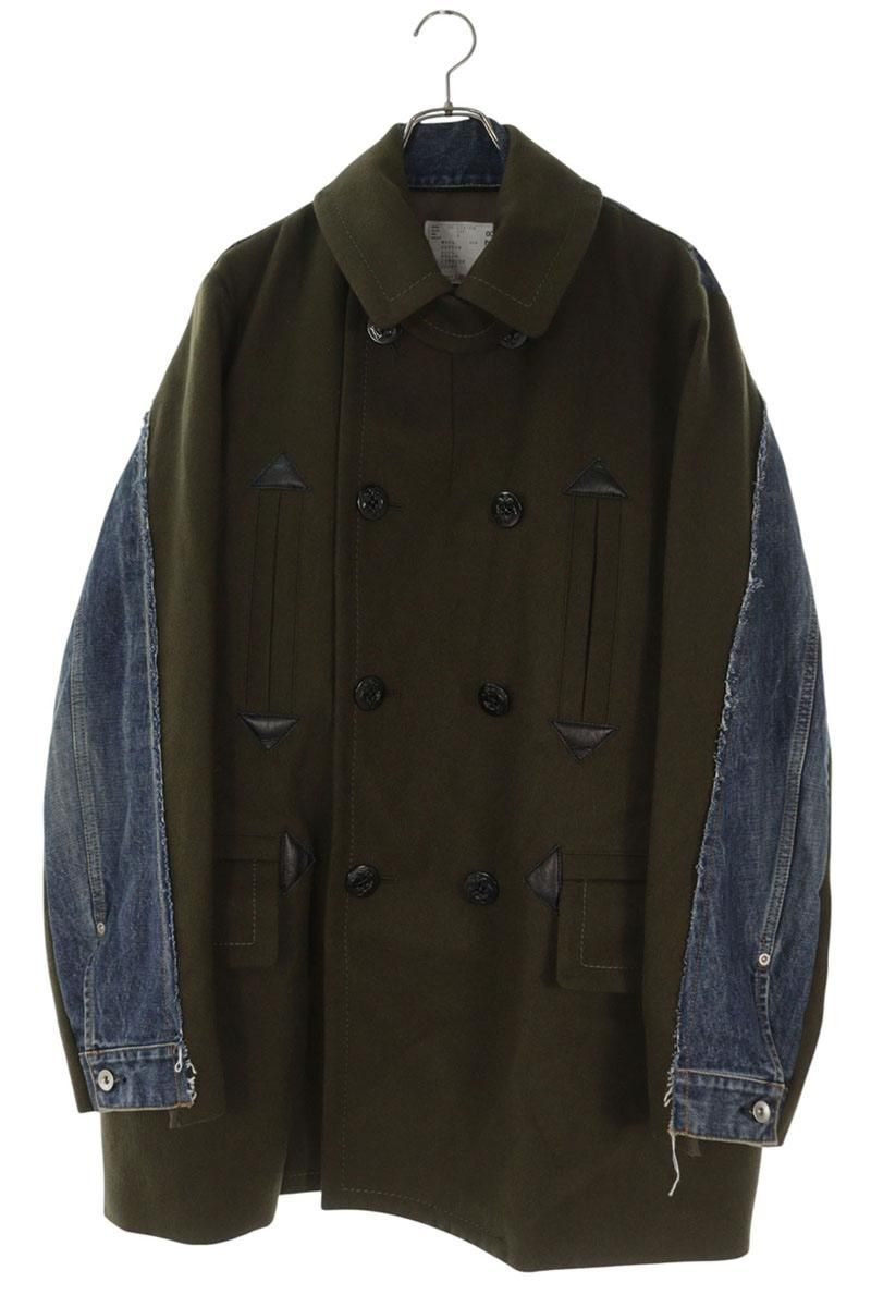 サカイ 20AW 20-02378M デニムジャケットドッキングコート メンズ 3 サカイ 20AW 20-02378M デニムジャケットドッキングコート メンズ 3