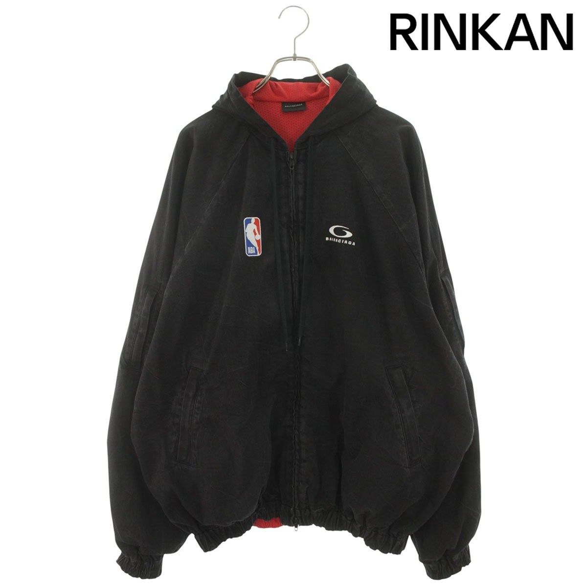 バレンシアガ 863830 TQW54 NBA デニムブルゾン メンズ XS