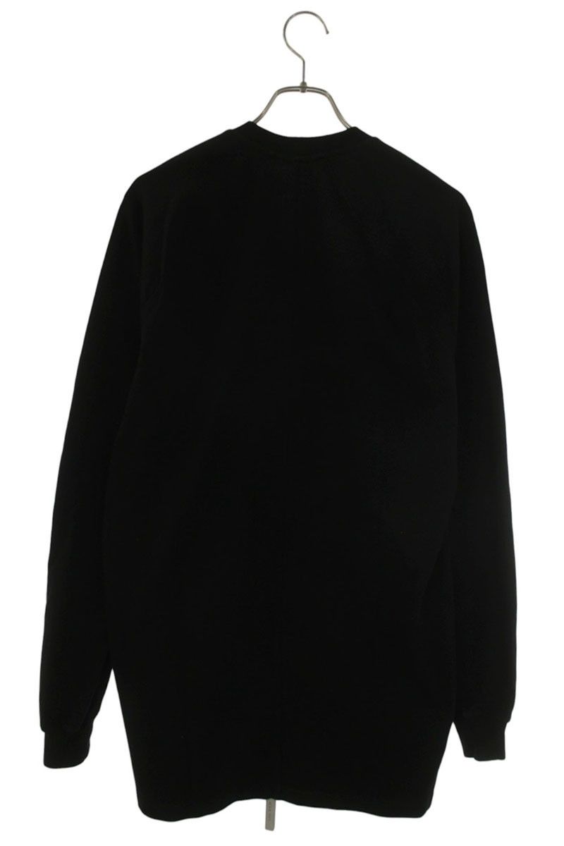 リックオウエンス RU01D3280-BA BASEBALL T コットン ベースボール長袖カットソー メンズ XS