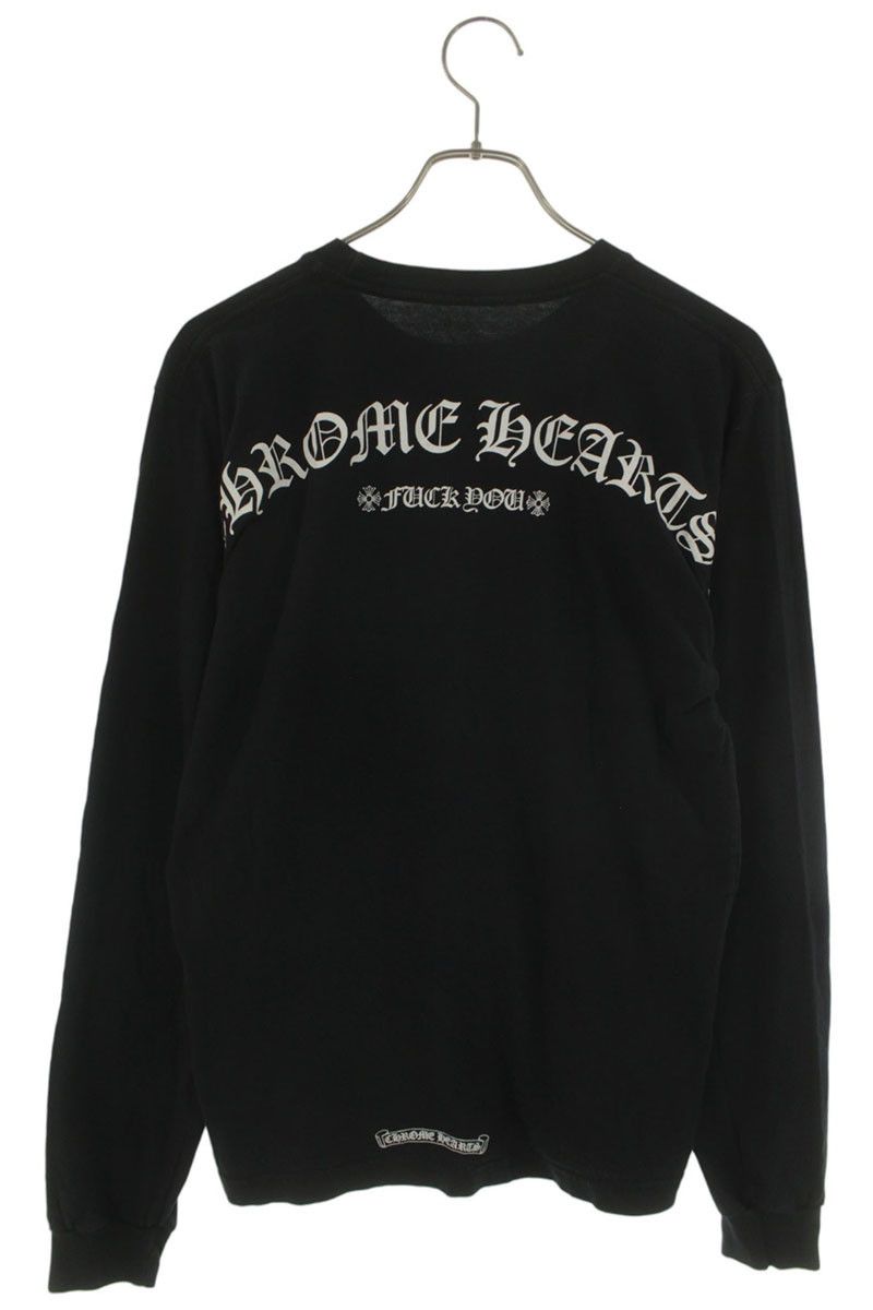 クロムハーツ CH L/S /1 バックアーチロゴプリント長袖カットソー メンズ M クロムハーツ CH L/S /1 バックアーチロゴプリント長袖カットソー メンズ M