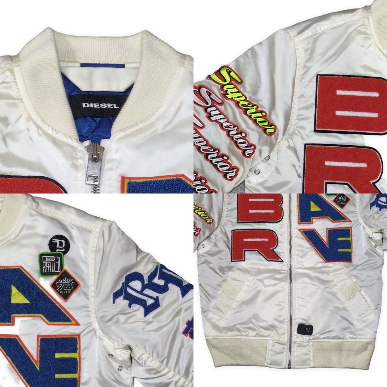 DIESEL ディーゼル MA-1 ボンバージャケット J IWAHO JACKET フライト