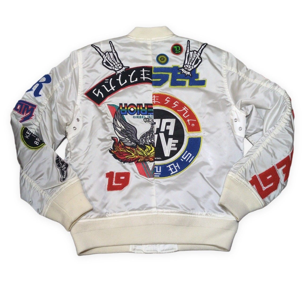 DIESEL ディーゼル MA-1 ボンバージャケット J IWAHO JACKET フライト