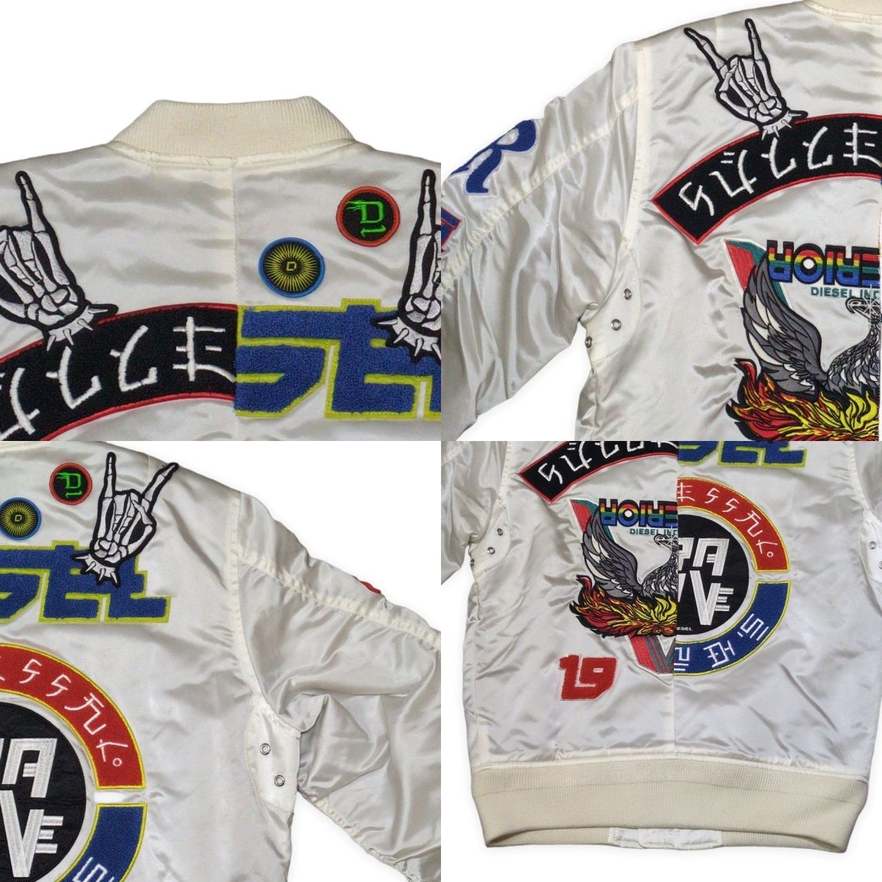 DIESEL ディーゼル MA-1 ボンバージャケット J IWAHO JACKET フライト 