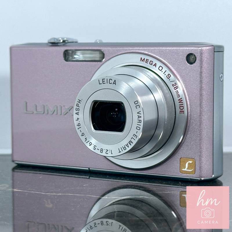【美品】Panasonic LUMIX DMC-FX33 ピンク 810万画素 光学3.6倍ズーム 広角28mm ライカレンズ 3型液晶 コンパクトデジタルカメラ パナソニック ルミックス
