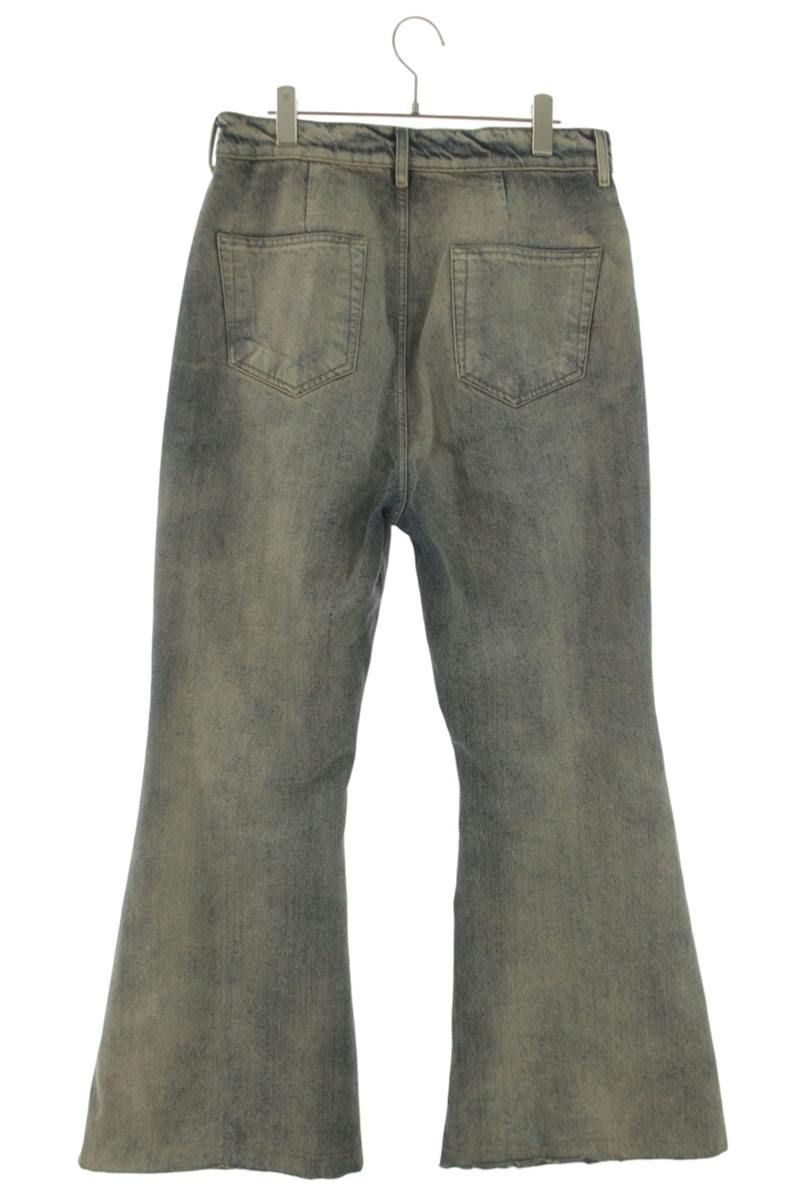 リックオウエンス BOLANS BOOTS CUT DENIM RR02E1335-DWG ボランブーツカットデニムパンツ メンズ 31インチ