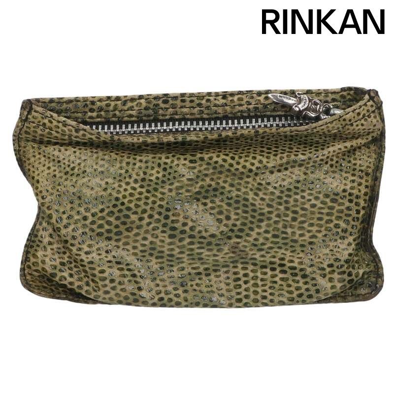 クロムハーツ ZPR CHNG PURSE2/チェンジパース #2ダガージップリングリザードレザーコインケース メンズ