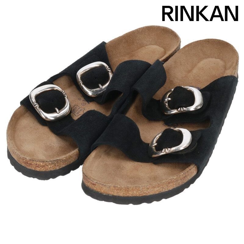 クロムハーツ ×ビルケンシュトック BIRKENSTOCK ARIZONA/アリゾナ ガンスリンガーレザーサンダル メンズ 42
