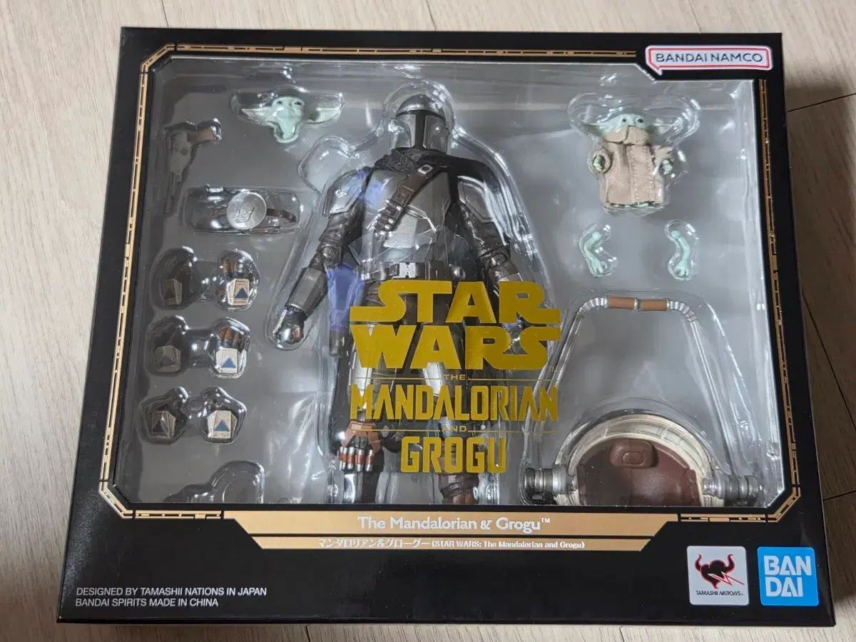 SHF スター・ウォーズ マンダロリアンとグローグー 映画バージョン フィギュア