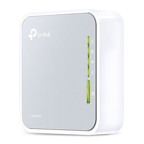 【新品】TP-Link WiFi 無線LAN ナノ ルーター 11ac AC750 433+300Mbps 中継/子機/APモード ホテル用 USB給電対応 デュアルバンド TL-WR902AC 60056942