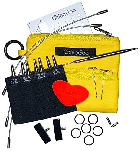 【新品】ChiaoGoo TWIST レース ショート コンボパック 5+8cm 3.50-5.00mm - 1個 4dca915c