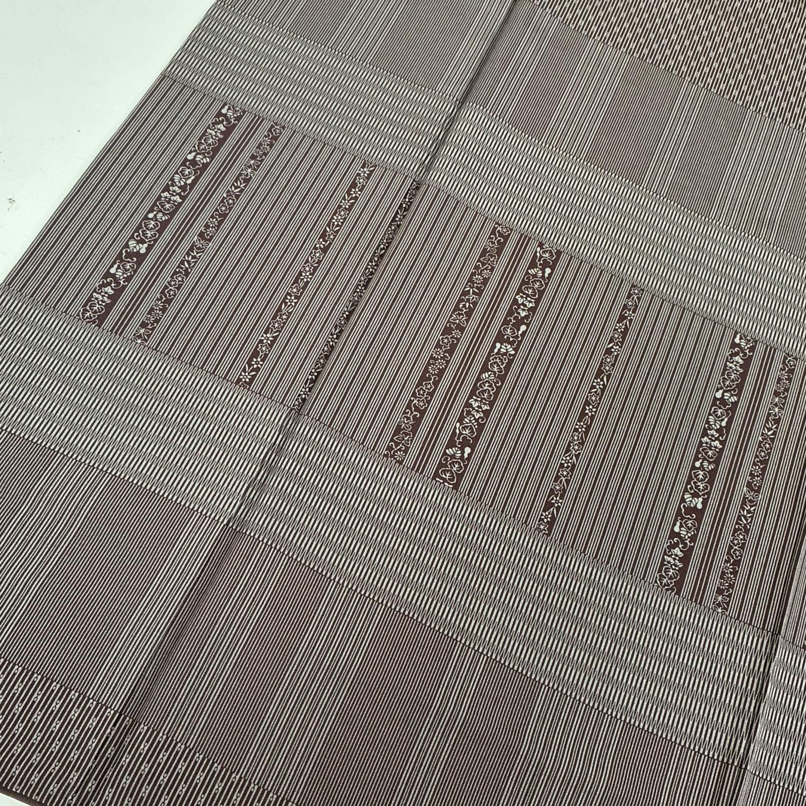 江戸小紋 正絹 紋なし 上品な染め 袷 着物 MK-9043