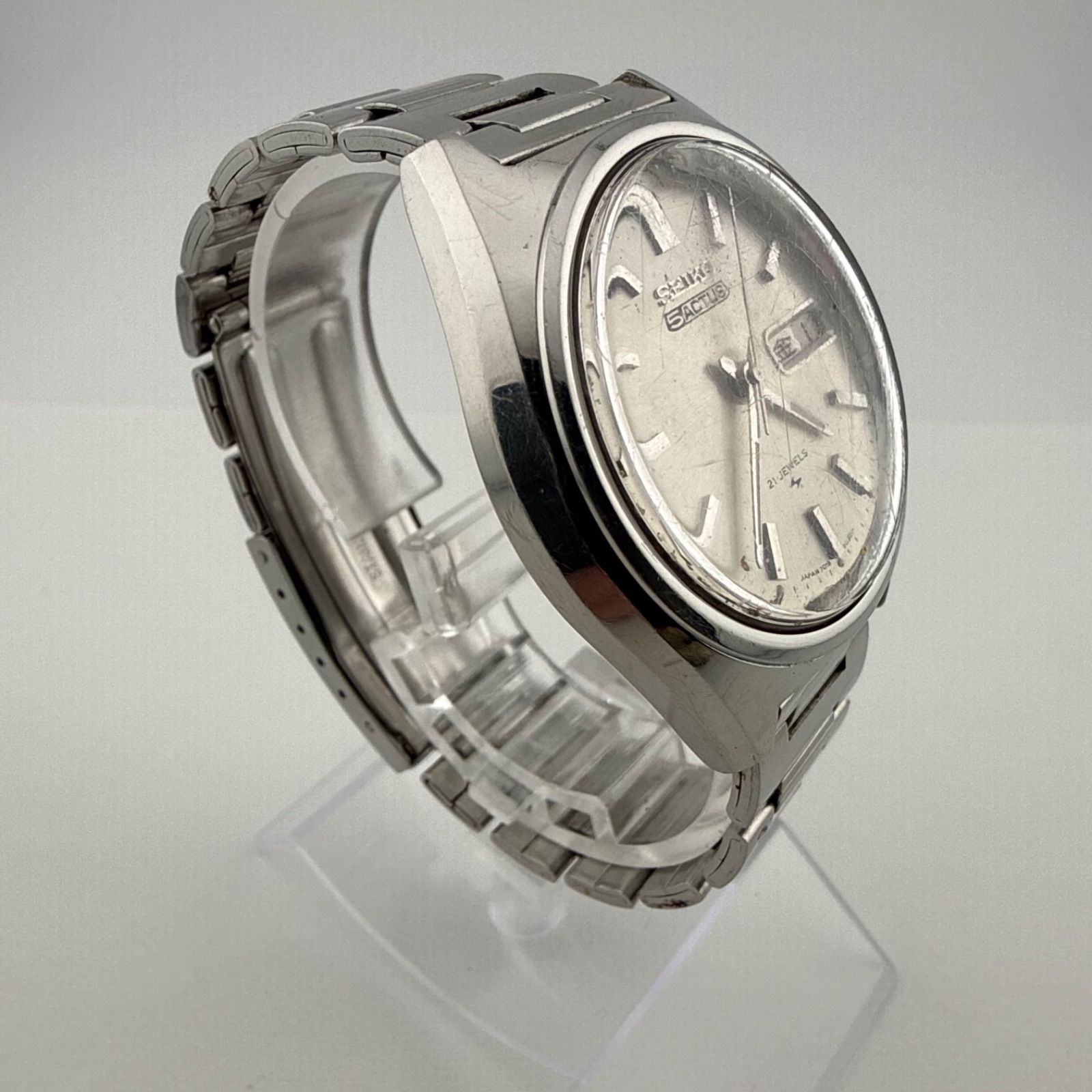 SEIKO セイコー 5 ACTUS 自動巻き 7019-8030 メンズ 腕時計 ジャンク 