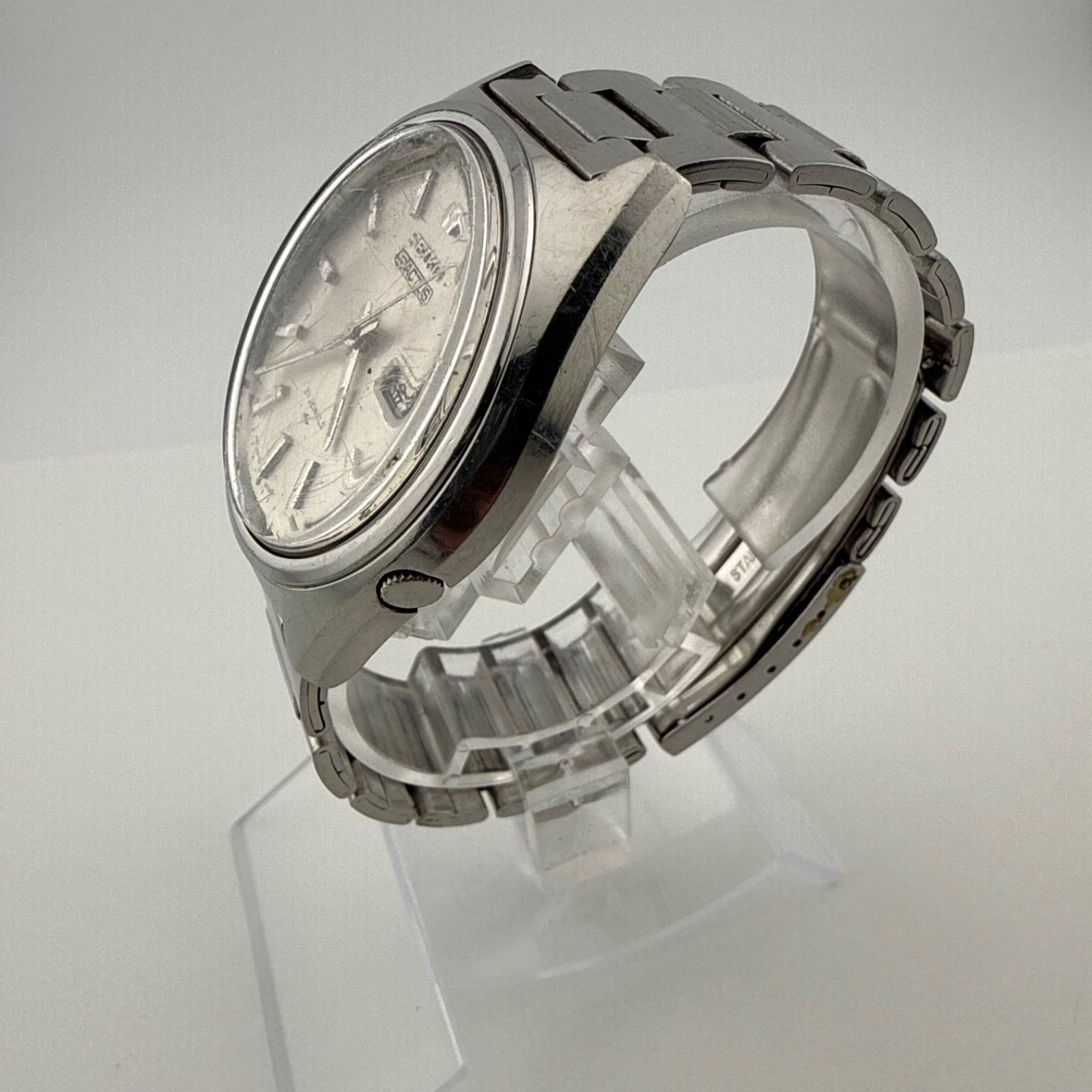 SEIKO セイコー 5 ACTUS 自動巻き 7019-8030 メンズ 腕時計 ジャンク 