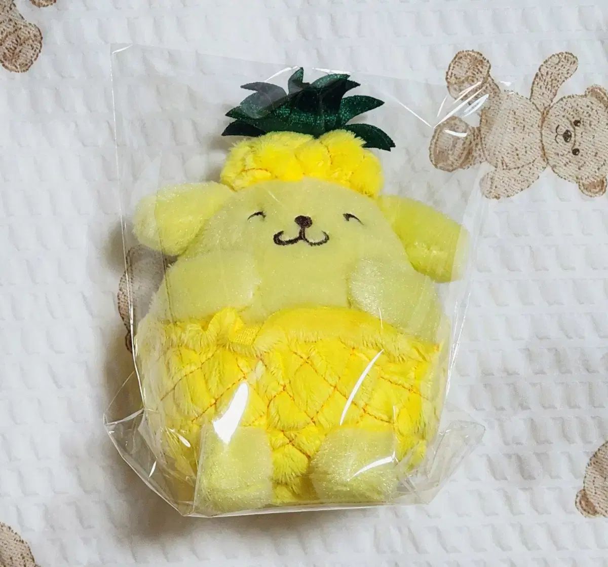 サンリオ プーさん フルーツ パンツ シリーズ パイナップル ポムポムプリン マスコット 出品