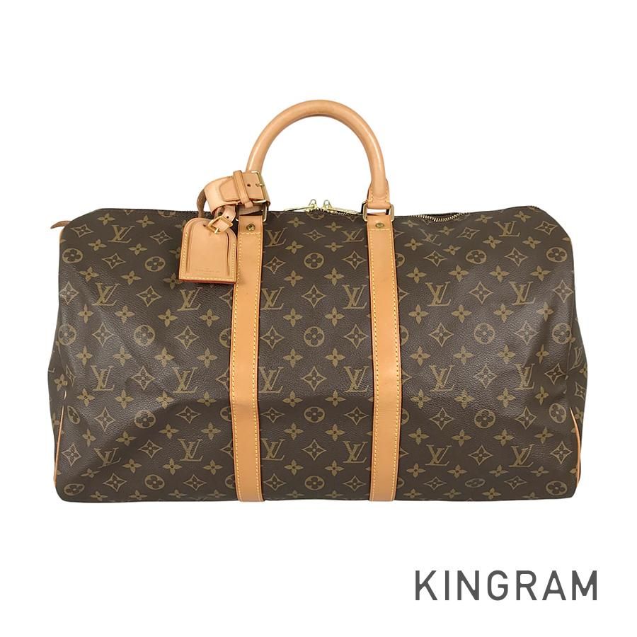ルイ・ヴィトン LOUIS VUITTON モノグラム キーポル 50 M41426 PVC ボストンバッグ kkd【中古】