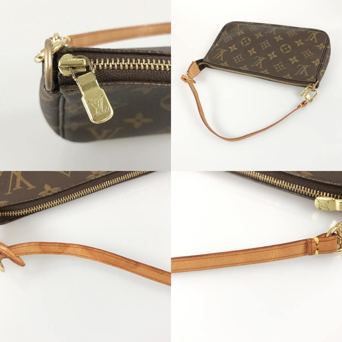 ルイ・ヴィトン LOUIS VUITTON モノグラム ポシェット アクセソワール 