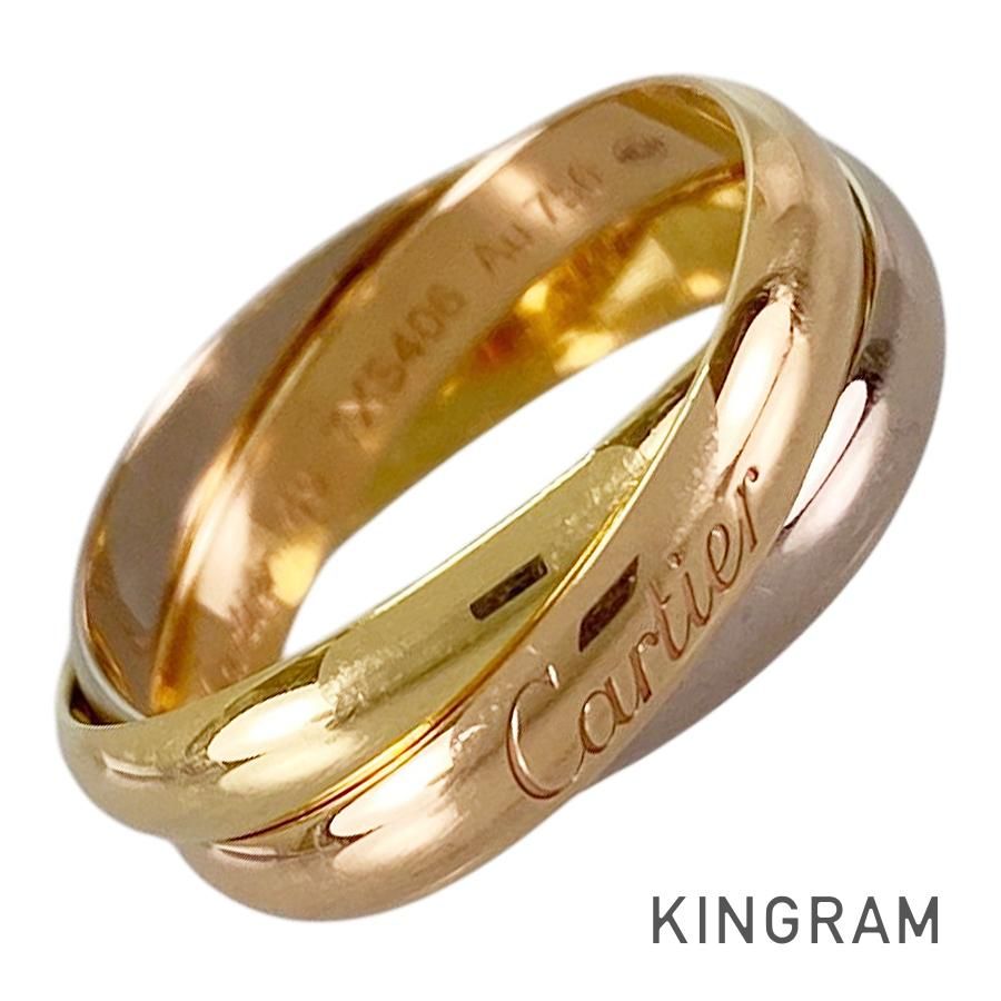 カルティエ Cartier トリニティ SM K18YG 9号(49) リング ss【中古