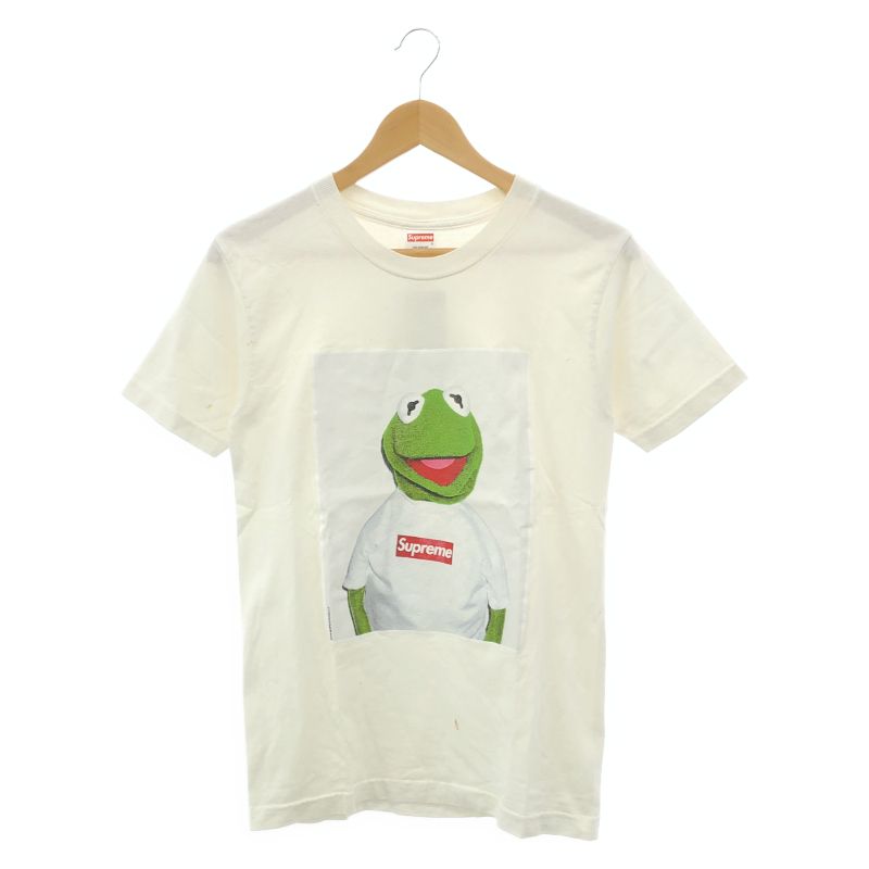 【中古】Supreme 08SS Kermit The Frog Tee　White　S[79]