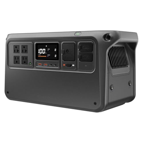 DJI Power 1000 V2 ポータブル電源 1024Wh 大容量 LFPバッテリー コンパクトサイズ 2600Wの安定出力 37分で0-80%充電 家庭用発電機 キャンプ RV オフグリッド キャンプ&RV車中泊 節電 停電対策 防災グッズ 非常用kk