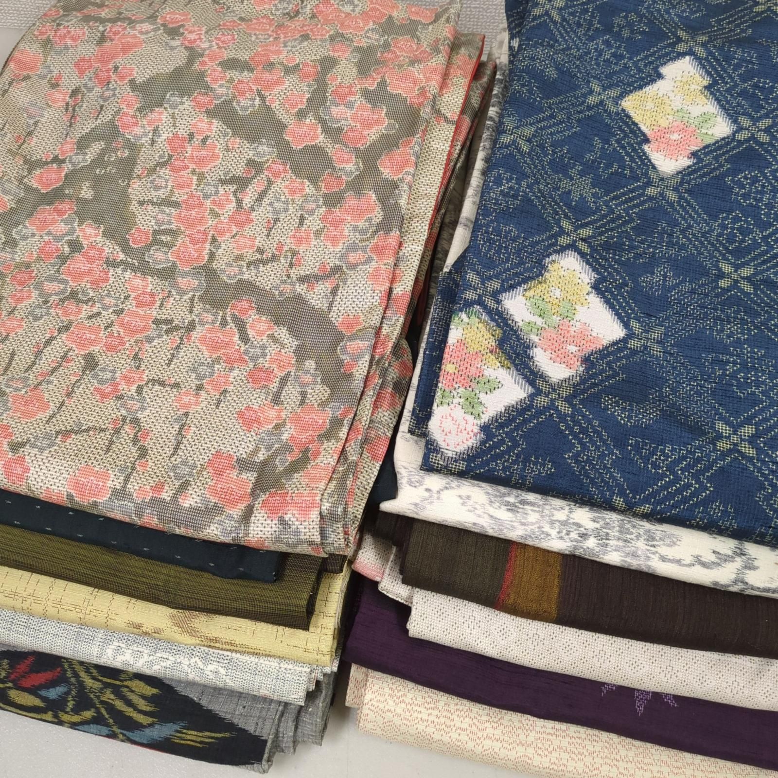紬 着物 正絹 12着 まとめ売り リメイク材料 Y-515 - メルカリ