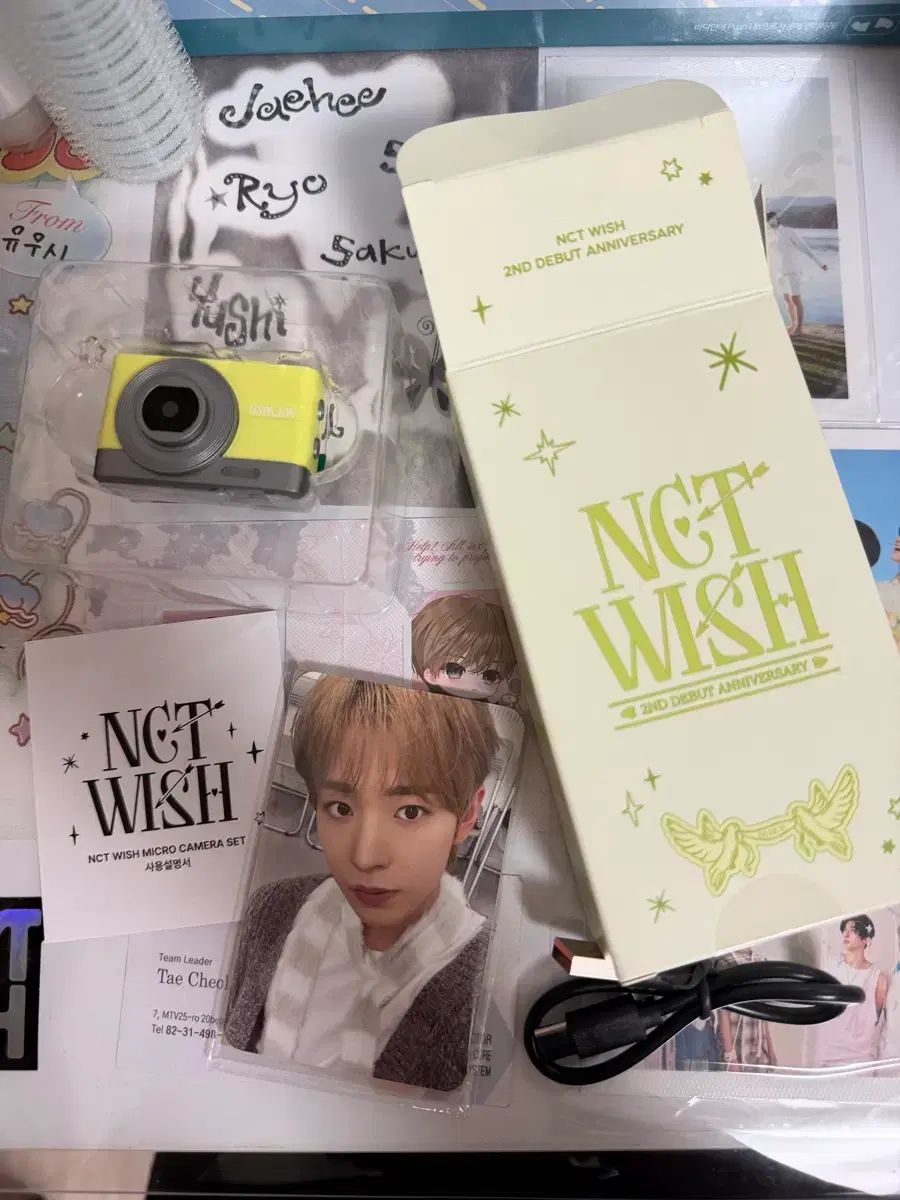 NCT(エヌシーティー) WIND AND WISH 2周年 グッズ 結 -YOU-トレカ含む カメラ