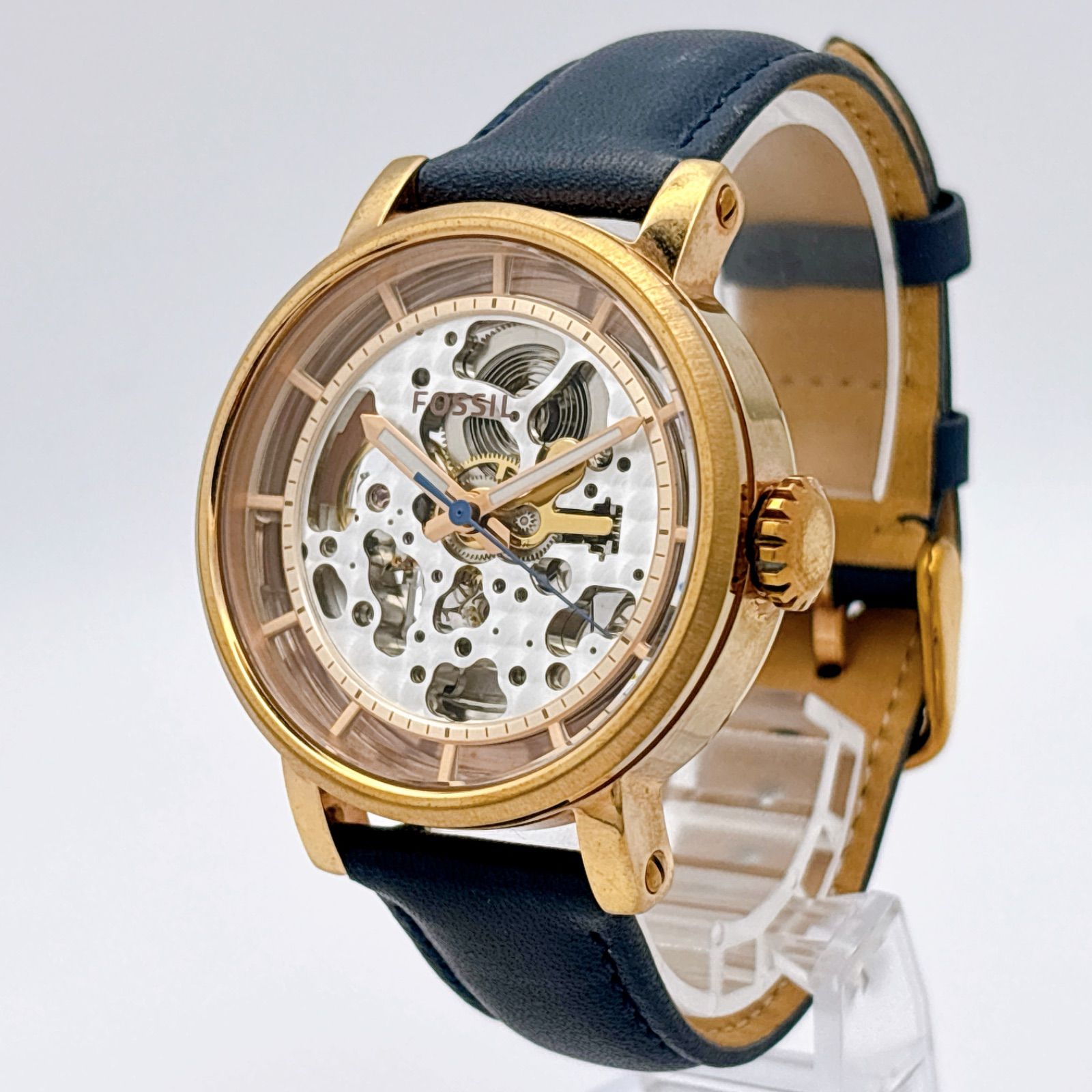FOSSIL ME3086 自動巻き 裏スケ オートマ ボーイズ レディース 腕時計 稼働 294