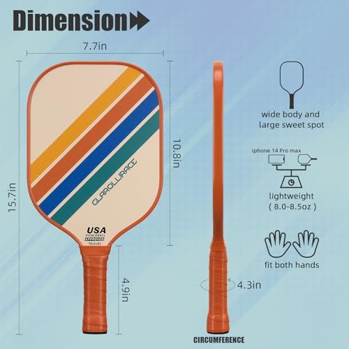 Pickleball Paddles ピックルボールパドル、USAPA承認のピックルボール