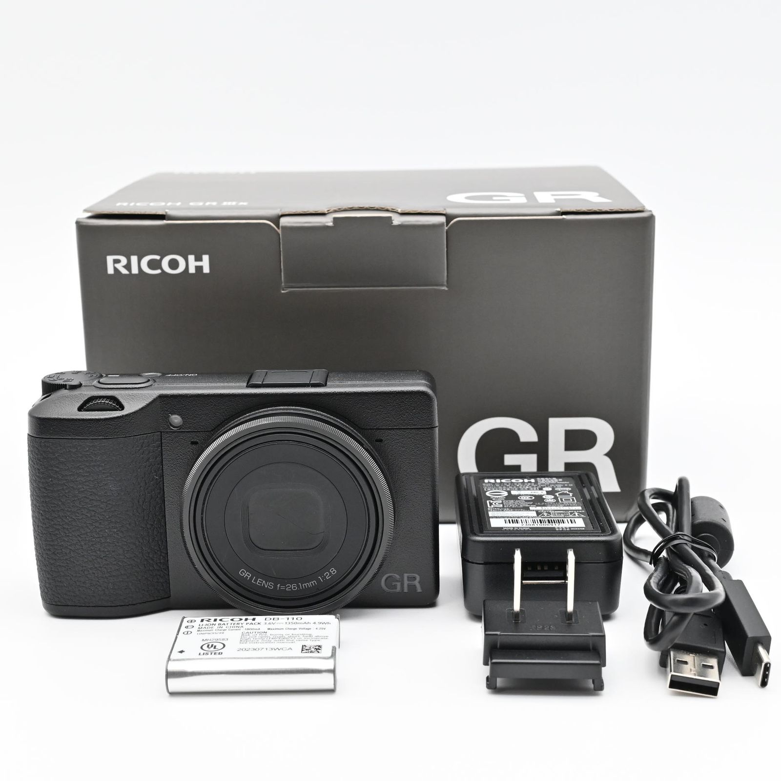 RICOH GR IIIx ショット数 1522回 - メルカリ