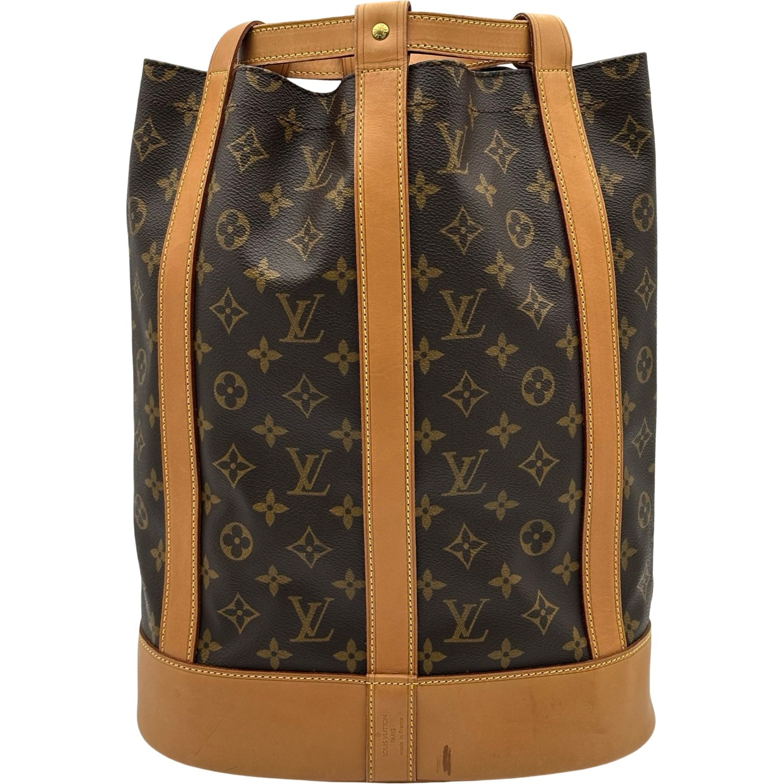 ルイ・ヴィトン LOUIS VUITTON ランドネPM M42243 ブラウン モノグラムキャンバス レディース ショルダーバッグ