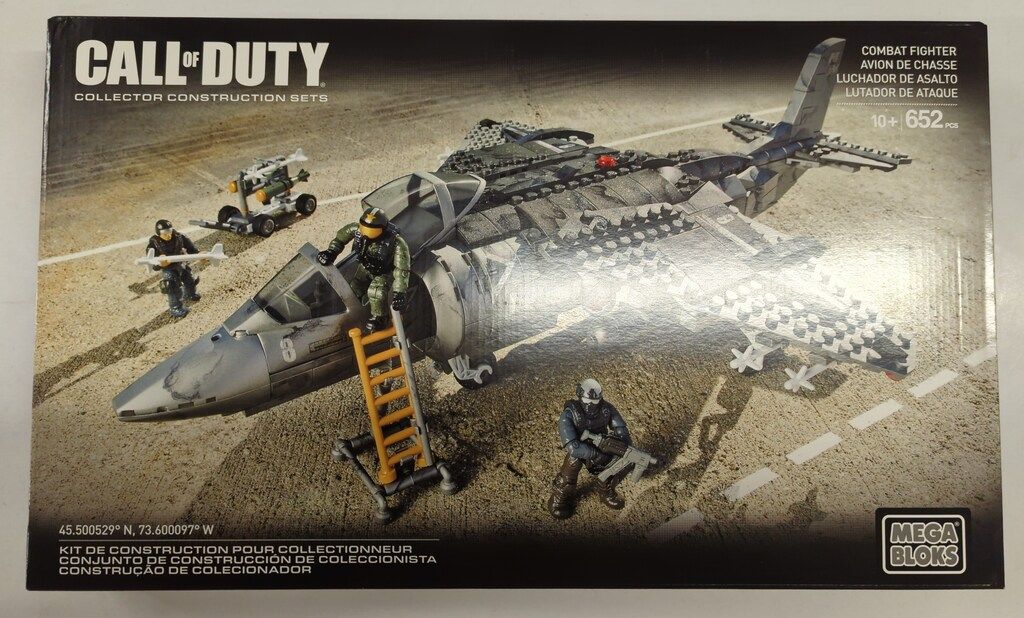 MEGA BLOKS COLLECTOR SERIES CALL OF DUTY COMBAT FIGHTER