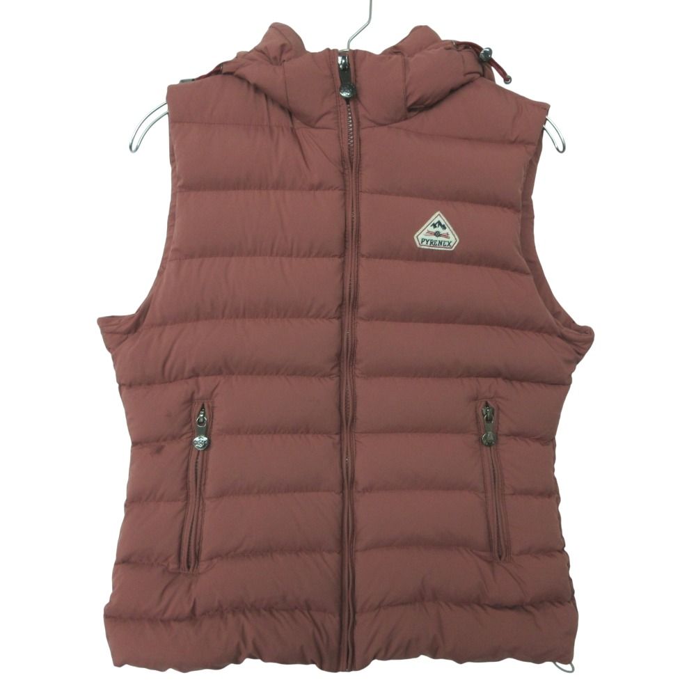 Pyrenex ピレネックス ダウンベスト ノースリーブ ジャケット ブルゾン SPOUTNIC VEST SOFT アウター ピンク系 38 レディース 【中古】