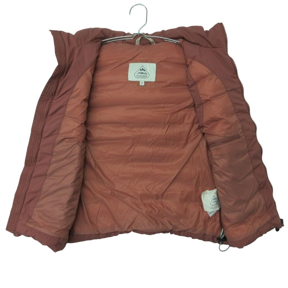 Pyrenex ピレネックス ダウンベスト ノースリーブ ジャケット ブルゾン SPOUTNIC VEST SOFT アウター ピンク系 38 レディース 【中古】