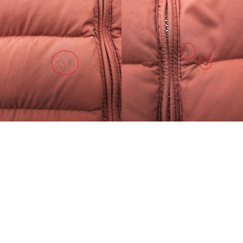 Pyrenex ピレネックス ダウンベスト ノースリーブ ジャケット ブルゾン SPOUTNIC VEST SOFT アウター ピンク系 38 レディース 【中古】
