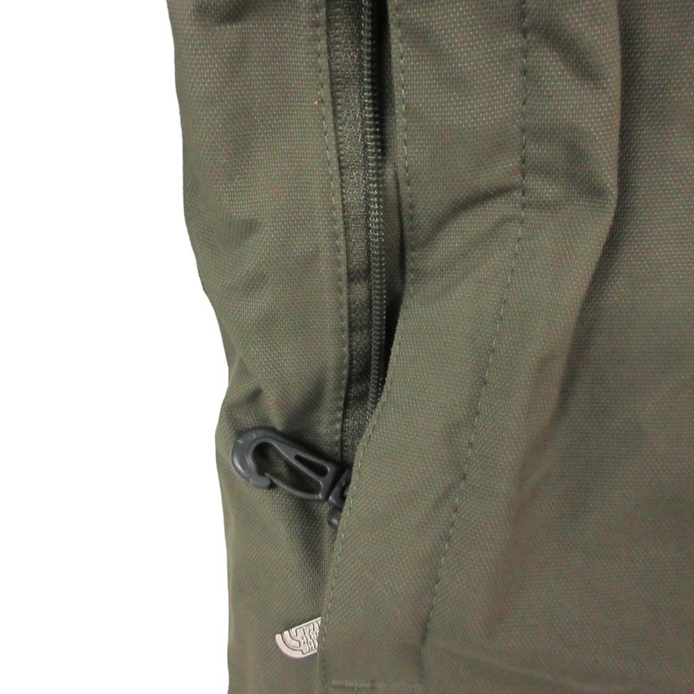 Vintage THE NORTH FACE ザ・ノースフェイス ダウンジャケット ICE HYVENT JACKET コート ナイロン ファー ジップアップ ブルゾン アウター 上着 カーキ L メンズ 【中古】
