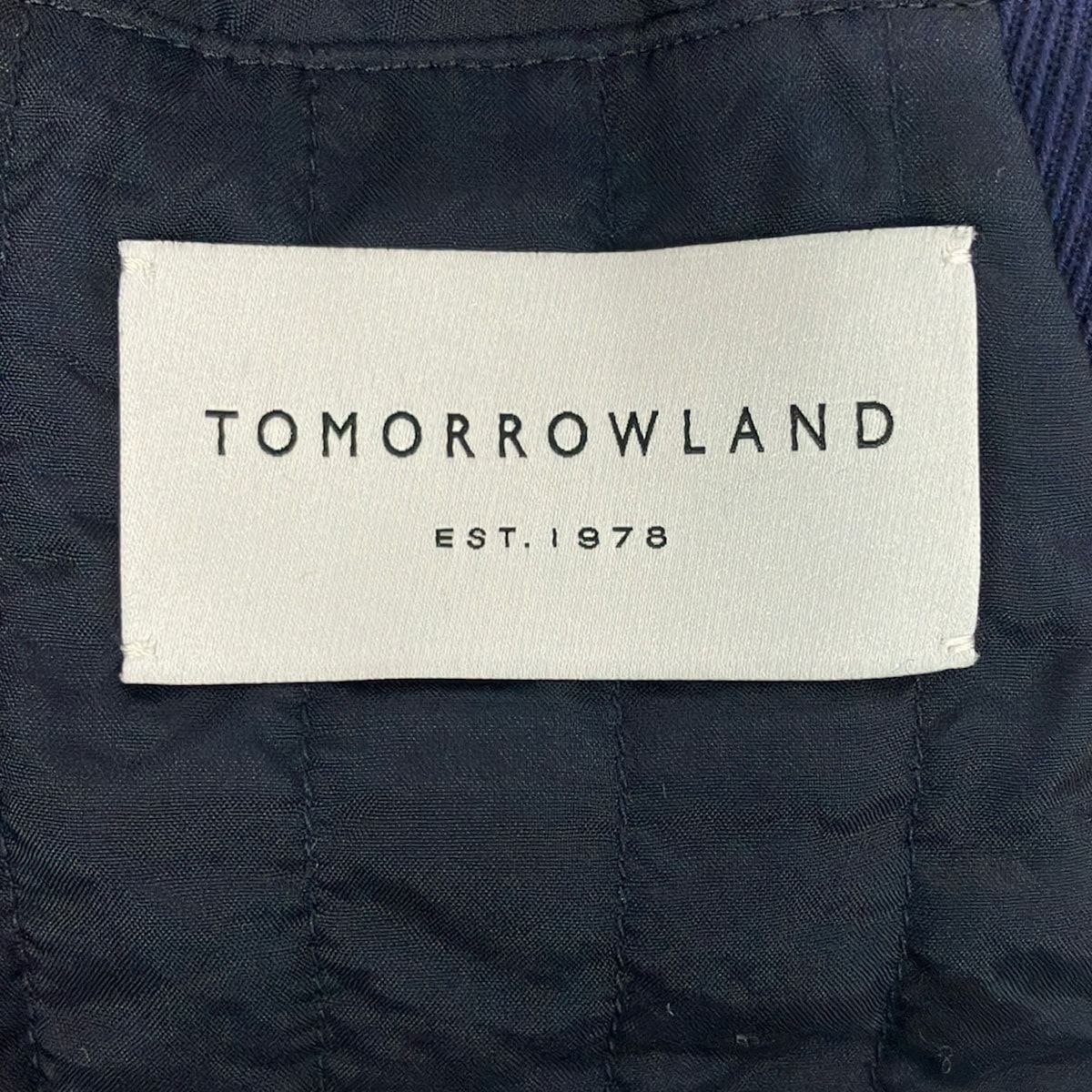 TOMORROWLAND(トゥモローランド) ジャケット サイズ44 L メンズ - ネイビー 長袖/オールシーズン