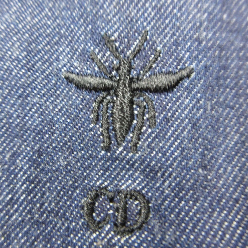 Christian Dior クリスチャンディオール ワンピース デニム シャツ