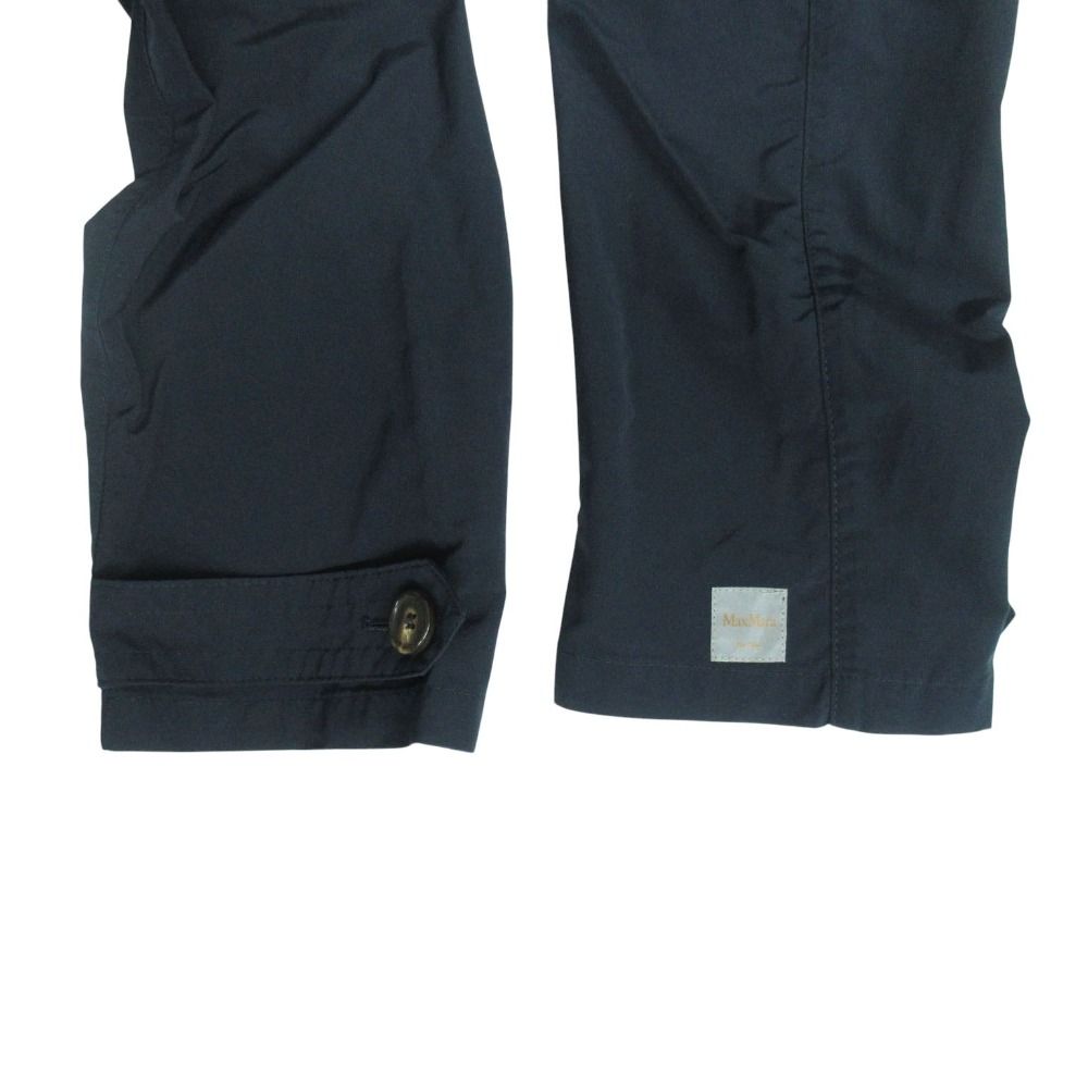 美品 MAX MARA マックスマーラ The Cube トレンチコート ロング丈 ジャケット 襟付き スプリングコート 902104976 ネイビー 40 レディース 【中古】 美品 MAX MARA マックスマーラ The Cube トレンチコート ロング丈 ジャケット 襟付き スプリングコート 902104976 ネイビー 40 レディース 【中古】