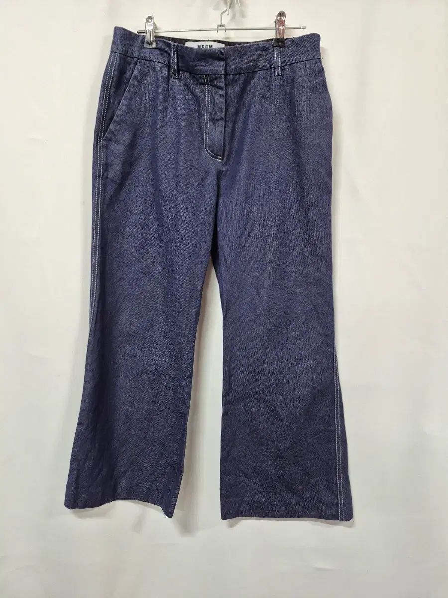 MSGM レディース デニム ワイド パンツ 40(28)