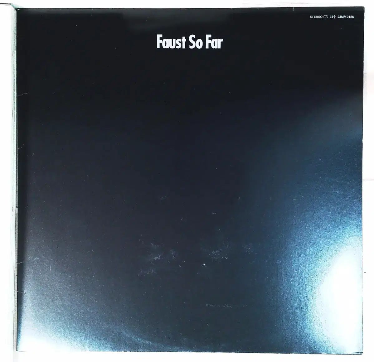 Faust So Far 日本 1982 年 LP