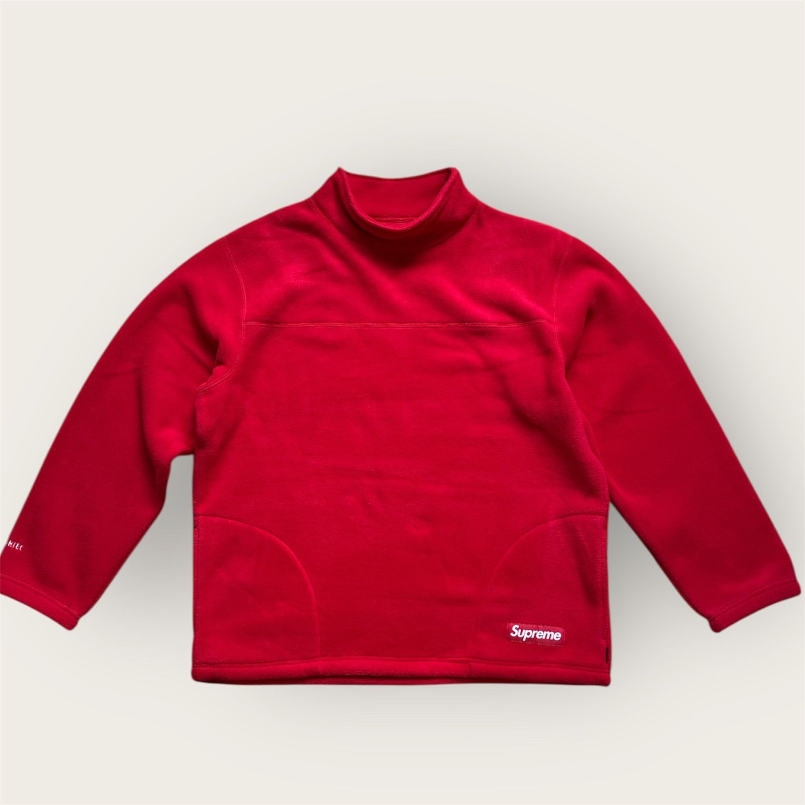 supremeの POLARTEC モックネック フリース トップス