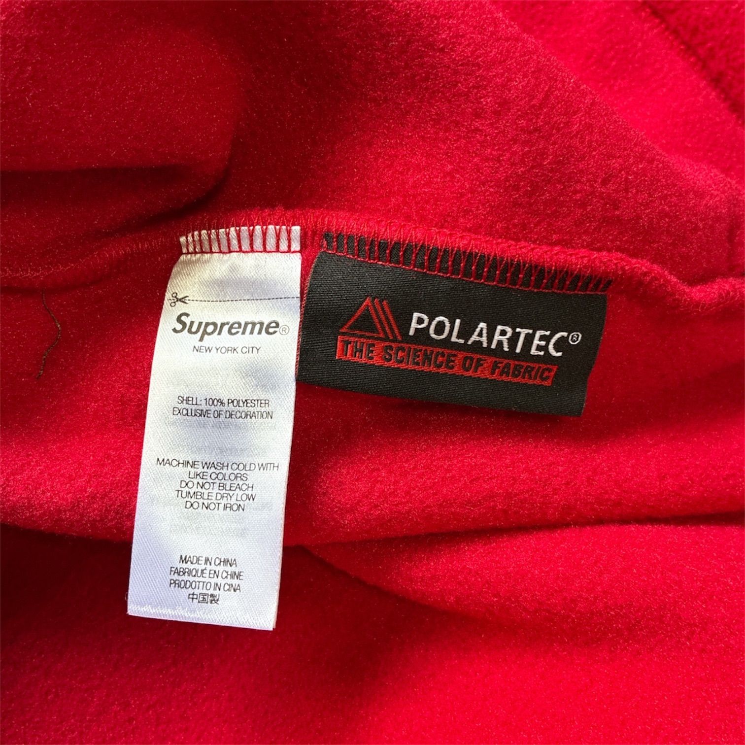Supreme 22AW シュプリームボックスロゴ モックネック フリース
