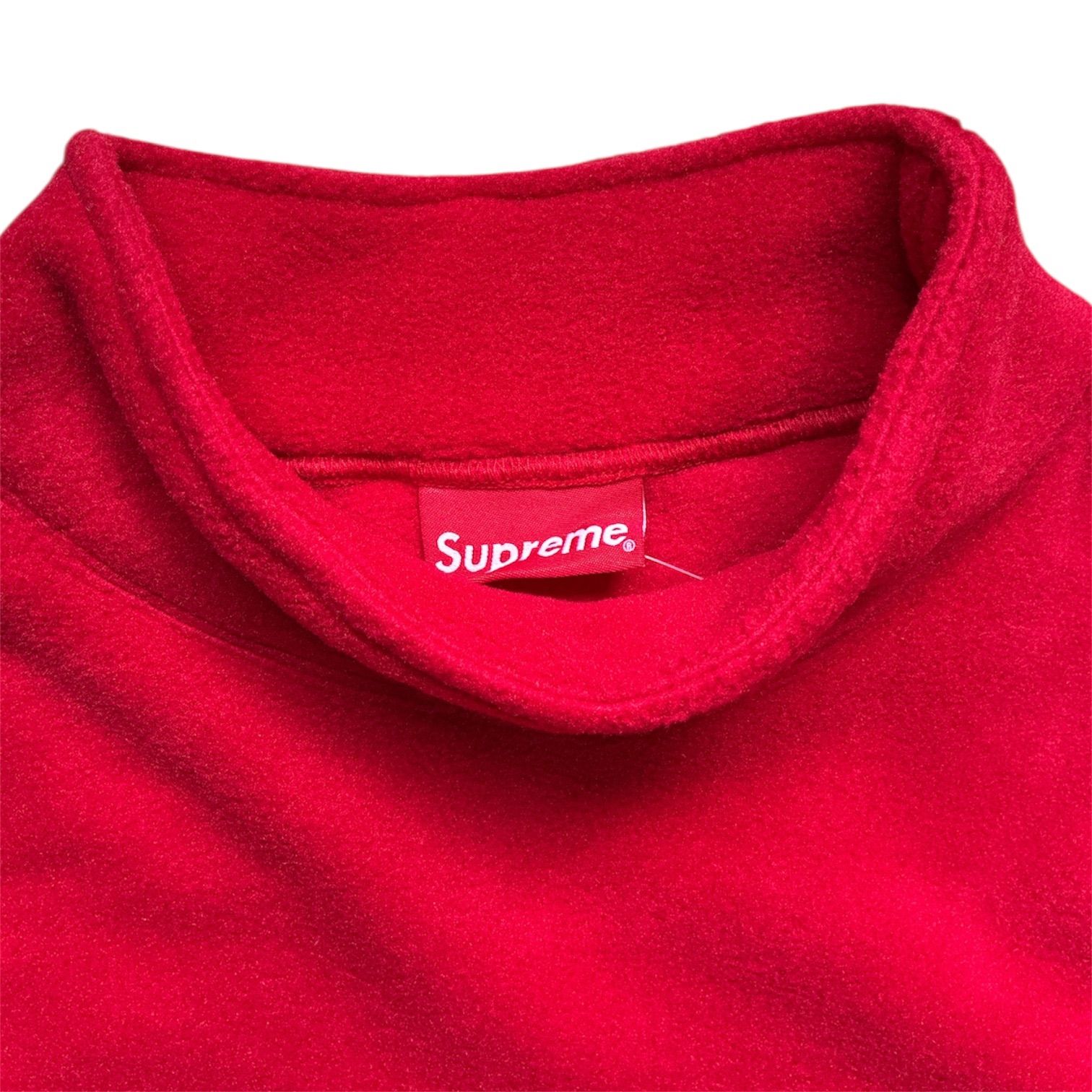 Supreme 22AW シュプリームボックスロゴ モックネック フリース