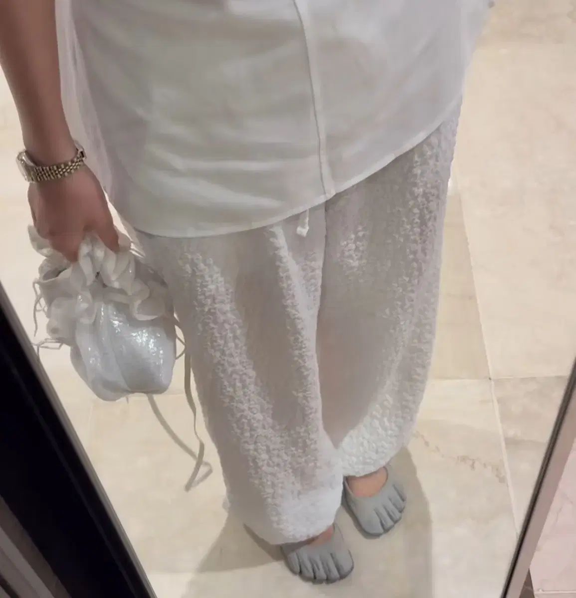 핑거OF스틸(핑 OF 스틸) あんさんぶるスターズ！！(あんスタ) プーさんパンツ july linen blouse