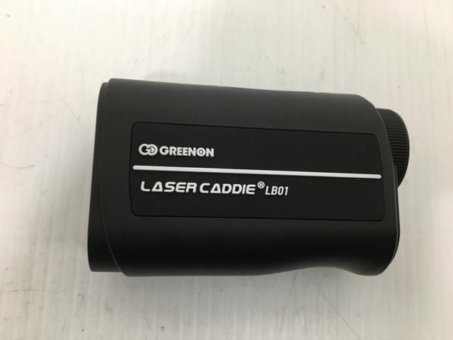 返品OK 【中古ゴルフ用品】【超美品】GREENON(グリーンオン) レーザー距離計 レーザーキャディー LB01 [ブラック]